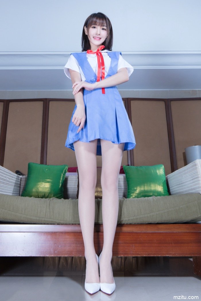 台湾妹子好甜美，一双大白腿让人移不开眼！-q图库摄影套图图片大全