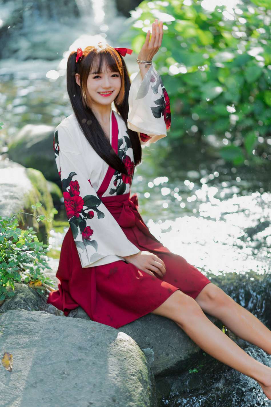 图片[2]-【免费】穿汉服的双马尾女孩【35P】20025-q图库摄影套图图片大全