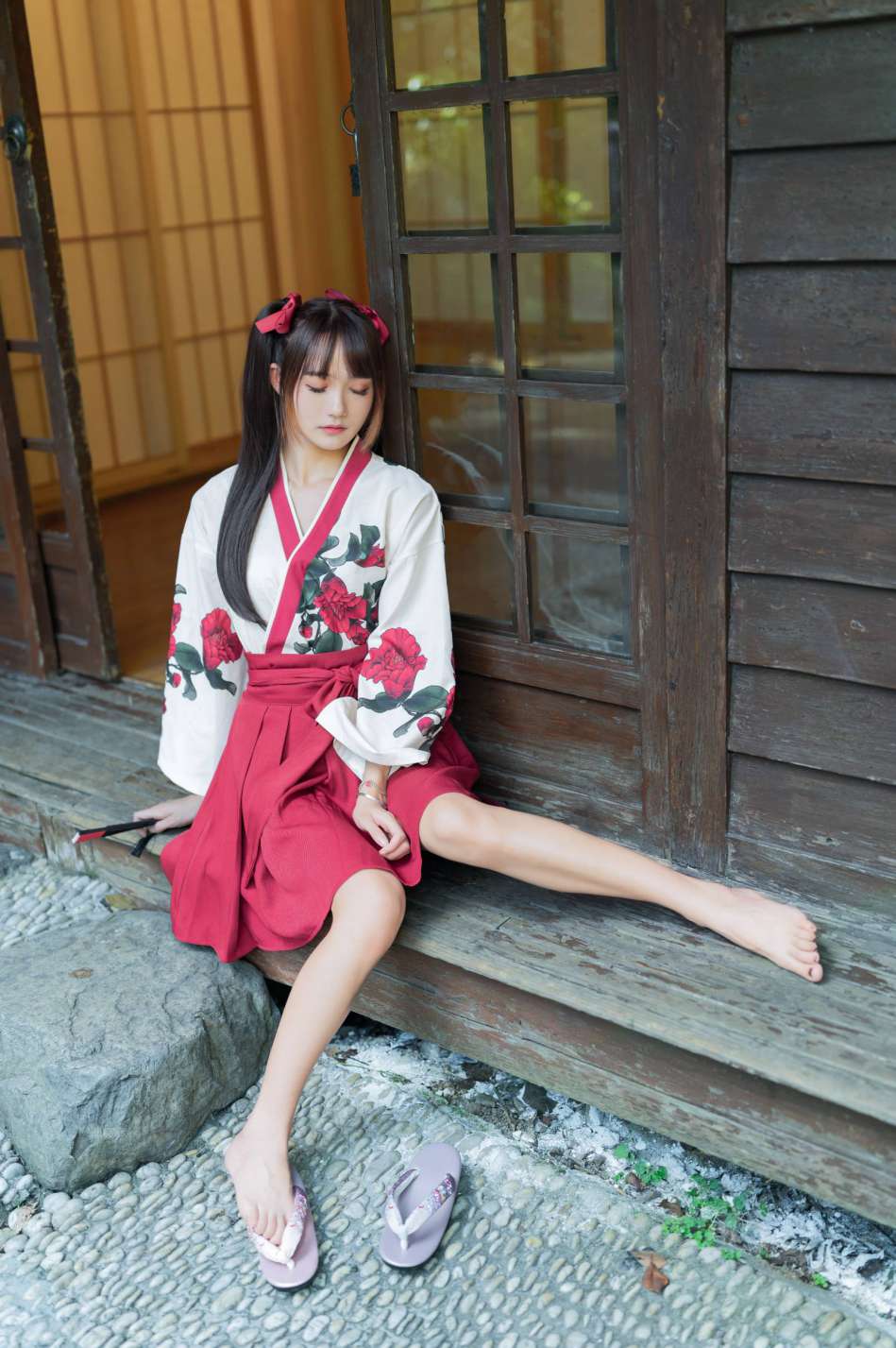 图片[3]-【免费】穿汉服的双马尾女孩【35P】20025-q图库摄影套图图片大全