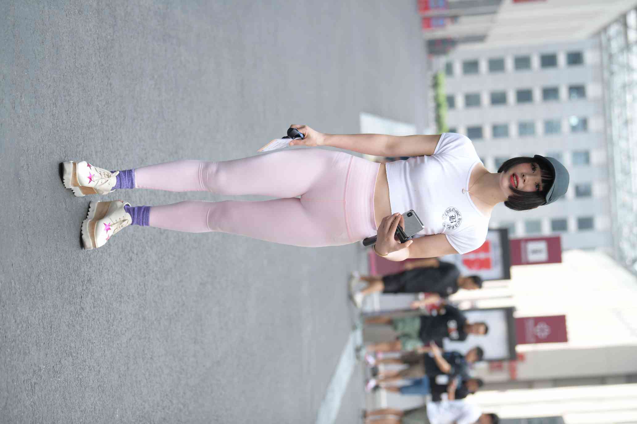 图片[2]-短发鸭舌帽时尚女生【102P】04022-q图库摄影套图图片大全