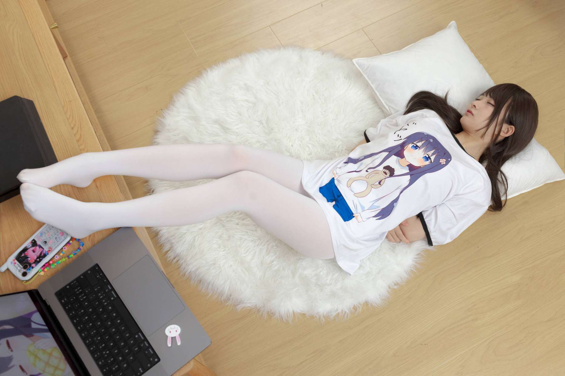 图片[5]-二次元白丝美少女【69P】20027-q图库摄影套图图片大全