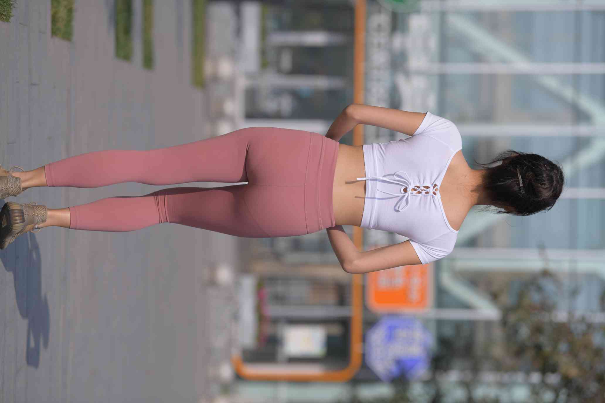 很漂亮的瑜伽裤女孩【419P】04013-q图库摄影套图图片大全