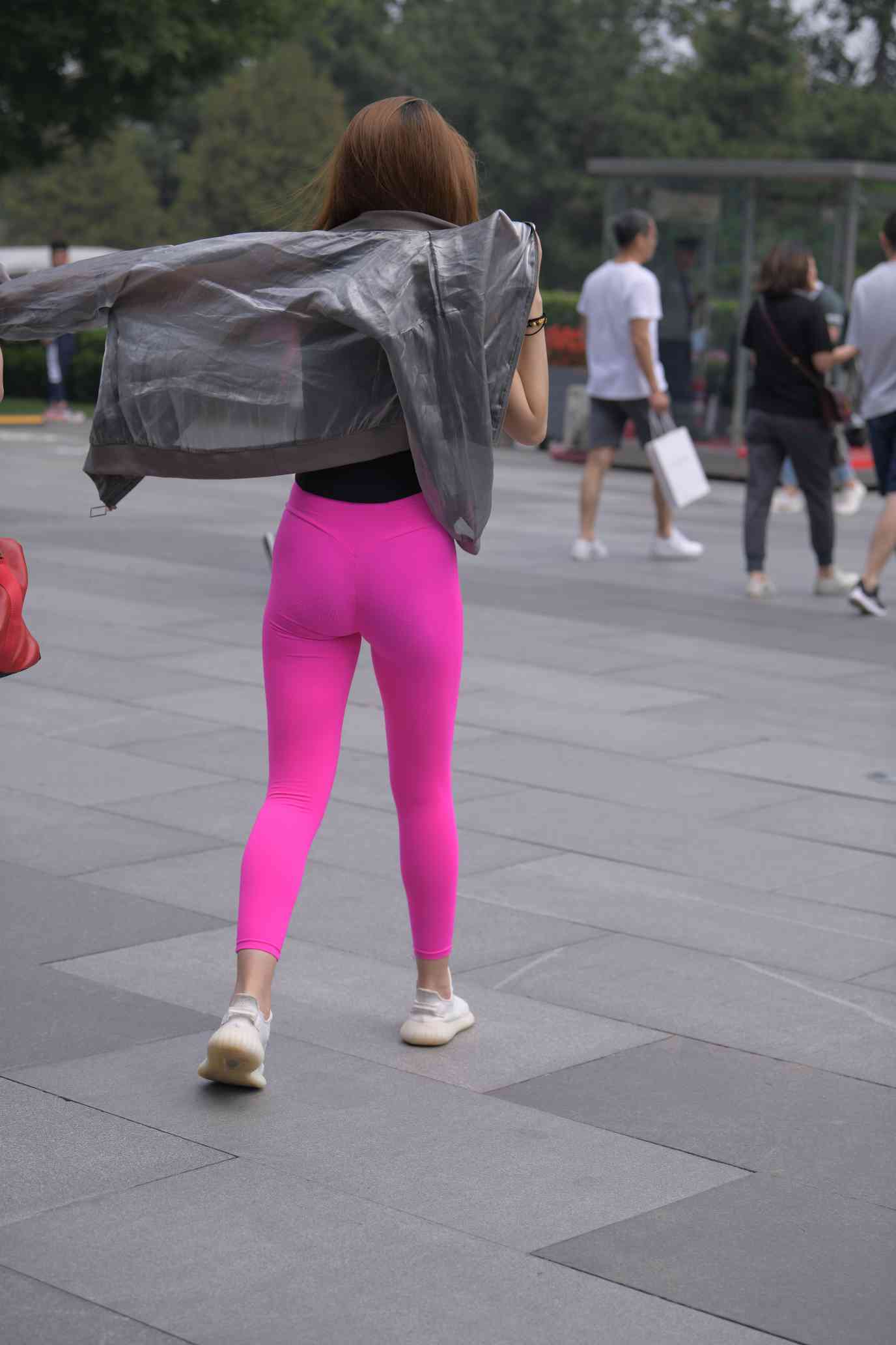 图片[5]-粉色瑜伽裤眼镜女孩【57P】04021-q图库摄影套图图片大全