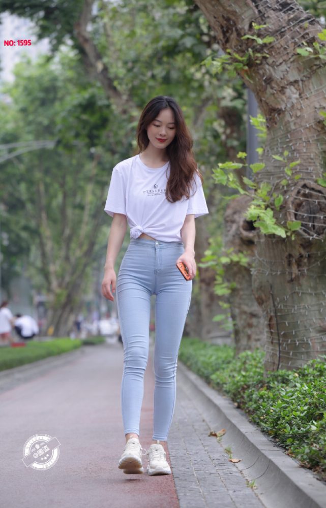 个子非常高的紧身牛仔裤女孩J2065 879P1V-25.5GB-q图库摄影套图图片大全