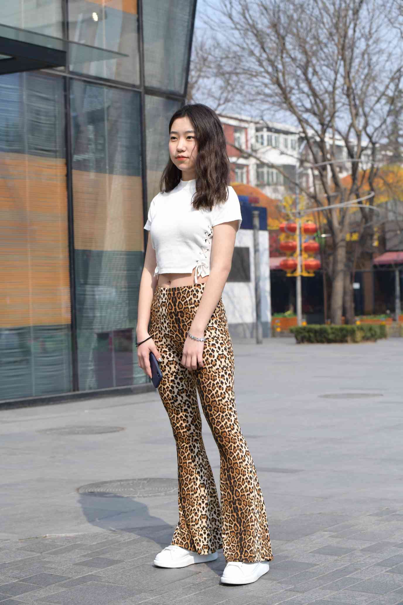 豹纹紧身裤小姑娘【339P】04026-q图库摄影套图图片大全