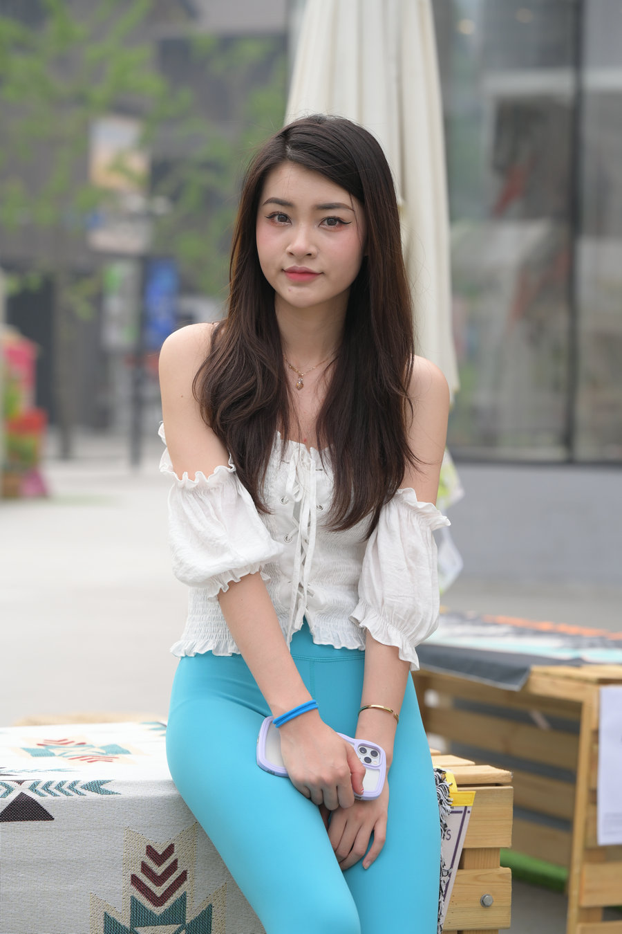 图片[2]-蓝色瑜伽裤漂亮女孩 J3299 769P-12.9GB-q图库摄影套图图片大全