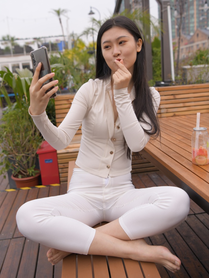 图片[2]-白色紧身裤女孩 J1418 732P2V-27.1GB-q图库摄影套图图片大全