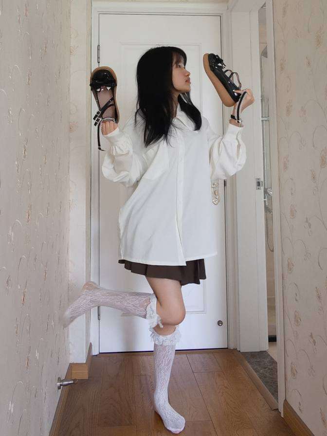 图片[3]-百褶裙可爱又大方的小姑娘【122P】20002-q图库摄影套图图片大全