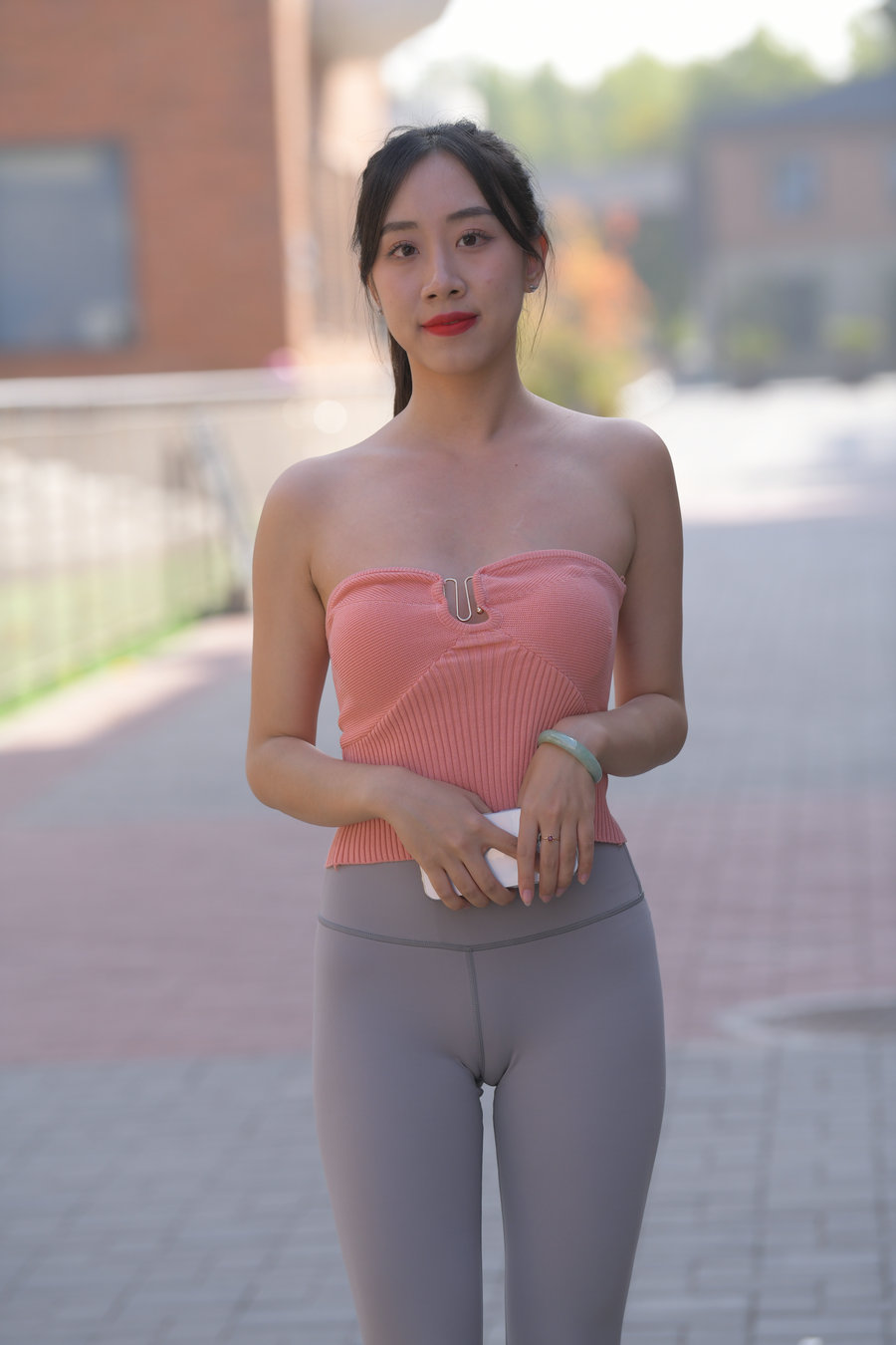 灰色瑜伽裤女孩J4905 522P1V-25.8GB-q图库摄影套图图片大全