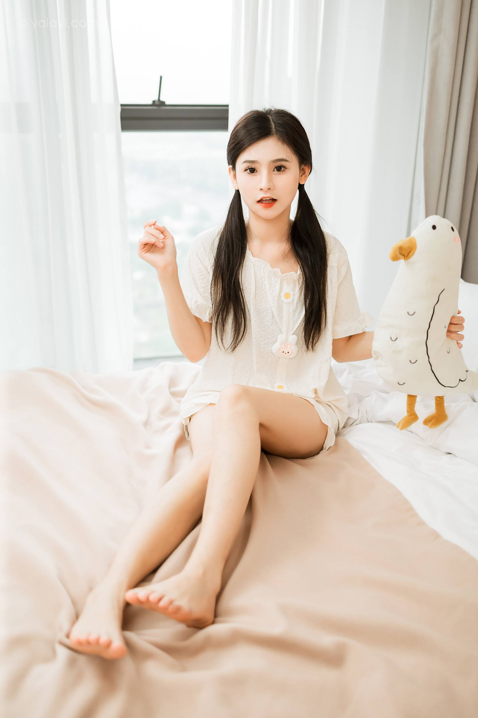 图片[2]-活泼可爱的双马尾女孩【45P】20018-q图库摄影套图图片大全