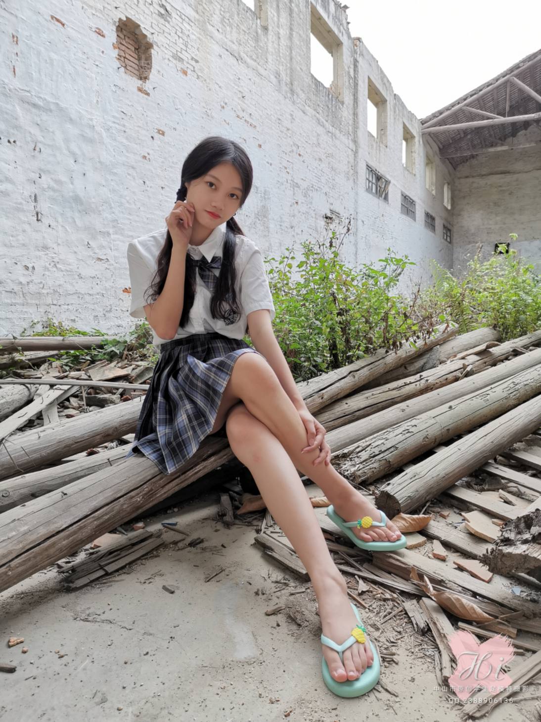 可爱的百褶裙双马尾女孩【167P】20029-q图库摄影套图图片大全