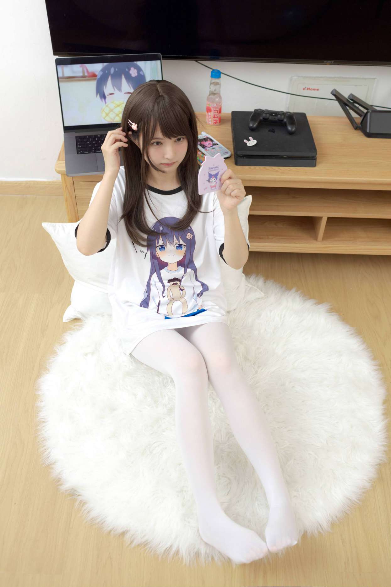 二次元白丝美少女【69P】20027-q图库摄影套图图片大全