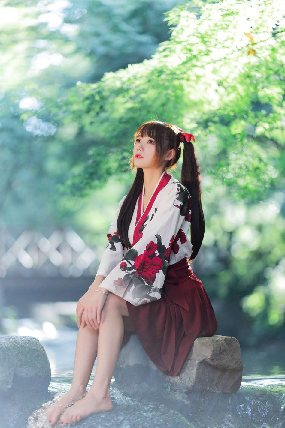 【免费】穿汉服的双马尾女孩【35P】20025-q图库摄影套图图片大全