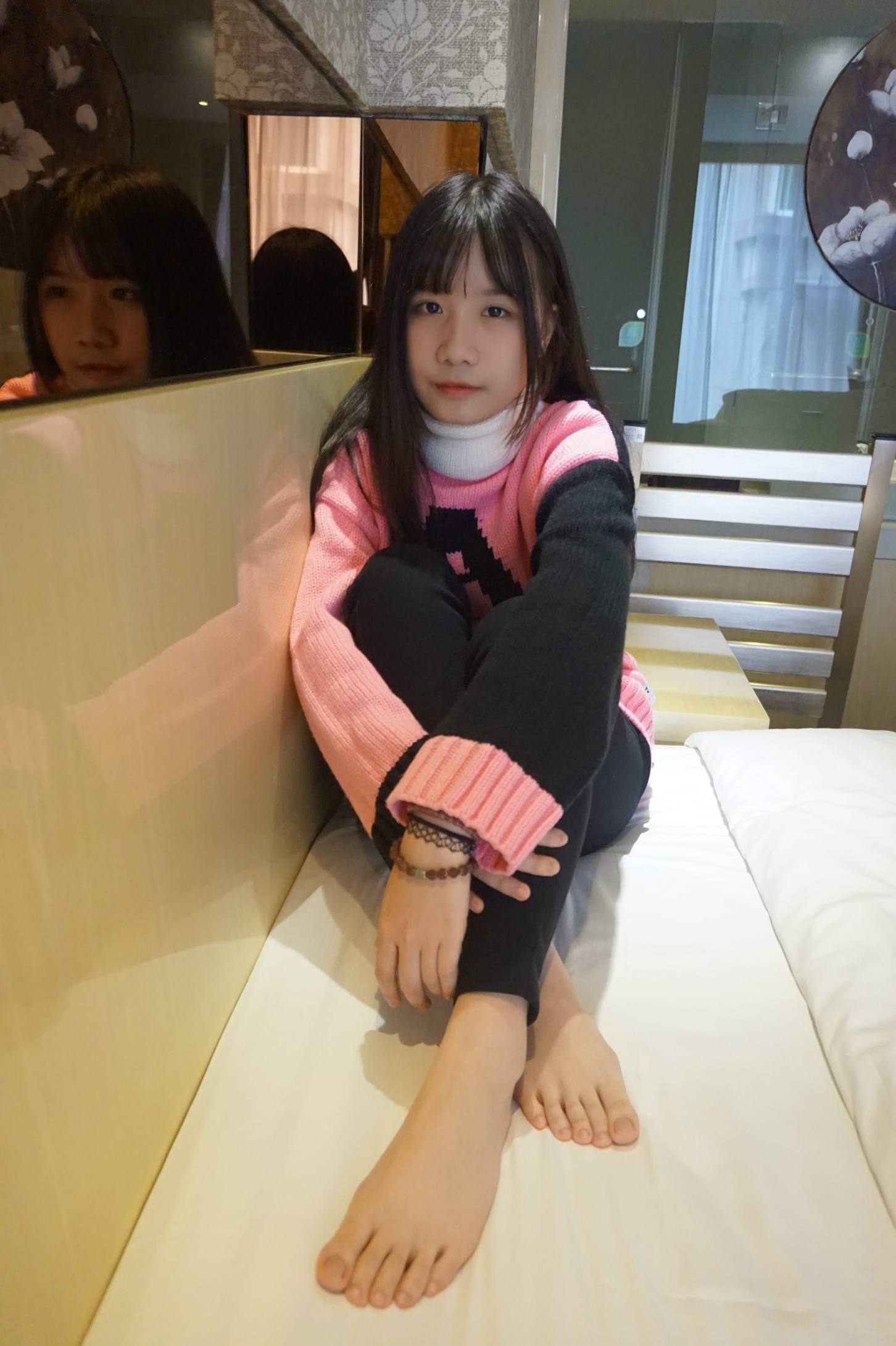 图片[3]-齐刘海的长发女孩【70P】20016-q图库摄影套图图片大全