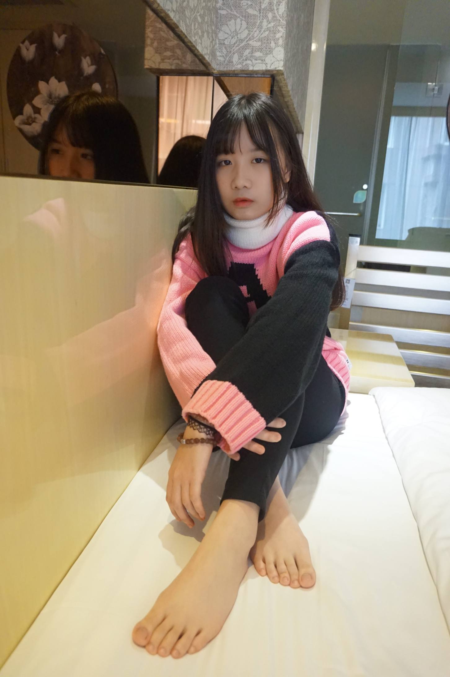 图片[4]-齐刘海的长发女孩【70P】20016-q图库摄影套图图片大全