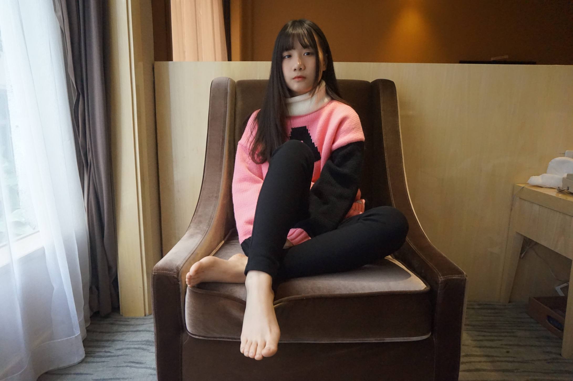 图片[6]-齐刘海的长发女孩【70P】20016-q图库摄影套图图片大全