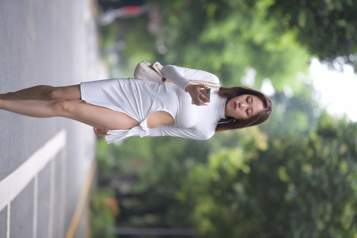 非常精致的侧边裙姑娘，忒好看了！【299P】00017-q图库摄影套图图片大全