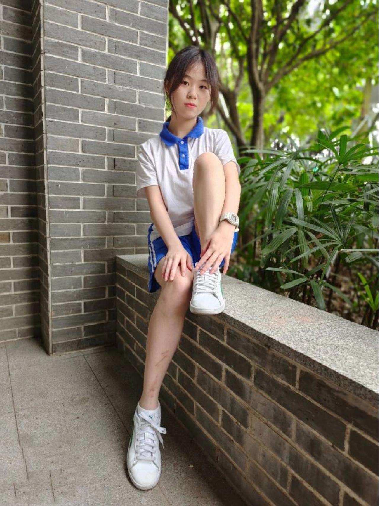 图片[2]-穿校服非常清纯的小姑娘【49P】20003-q图库摄影套图图片大全