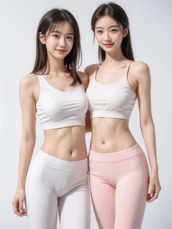 图片[18]-AI瑜伽裤清纯妹子系列图-q图库摄影套图图片大全