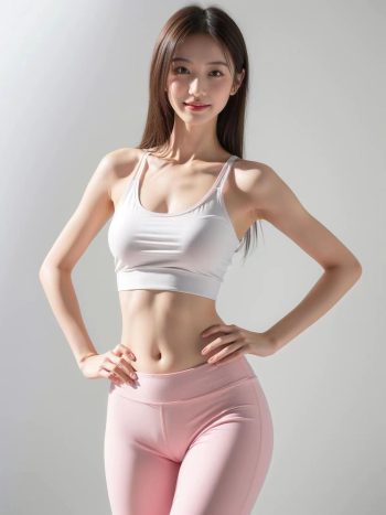 图片[17]-AI瑜伽裤清纯妹子系列图-q图库摄影套图图片大全
