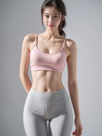 图片[13]-AI瑜伽裤清纯妹子系列图-q图库摄影套图图片大全