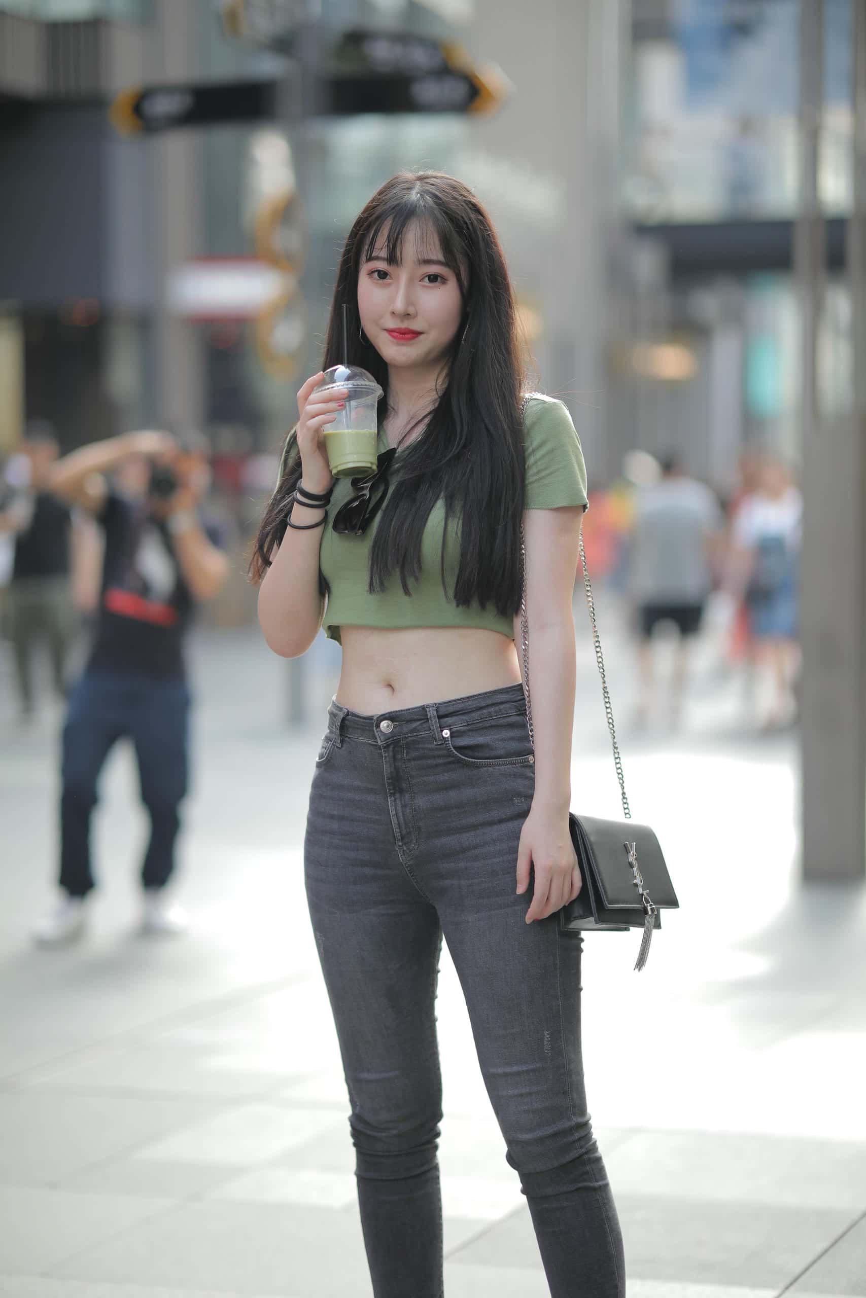 甜美靓丽牛仔裤女孩 【106P】J4144-q图库摄影套图图片大全