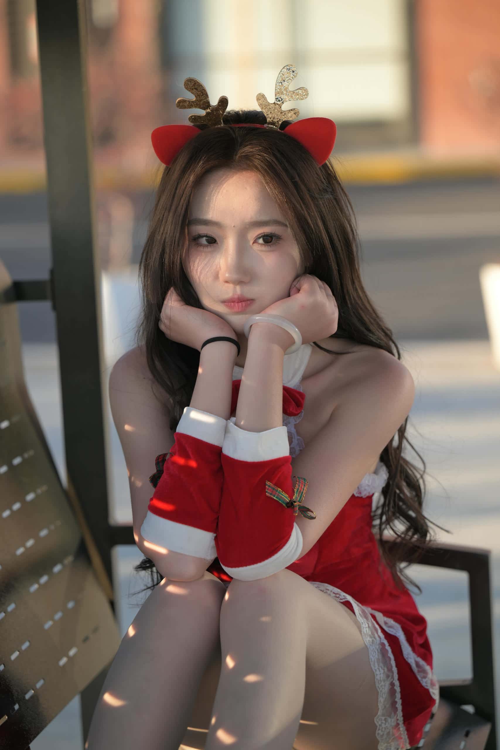 圣诞美眉【1096P】J8264-q图库摄影套图图片大全