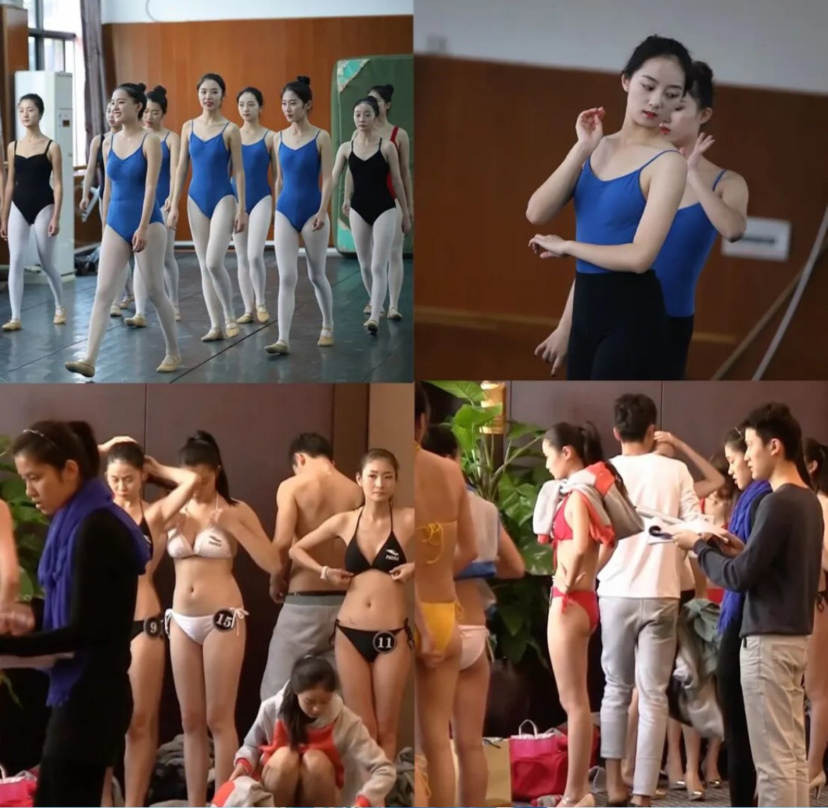 图片[3]-美少女舞蹈模特艺术生训练内部选拔照片视频素材合集-q图库摄影套图图片大全